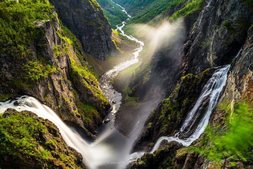 Водопад Вёрингсфоссен