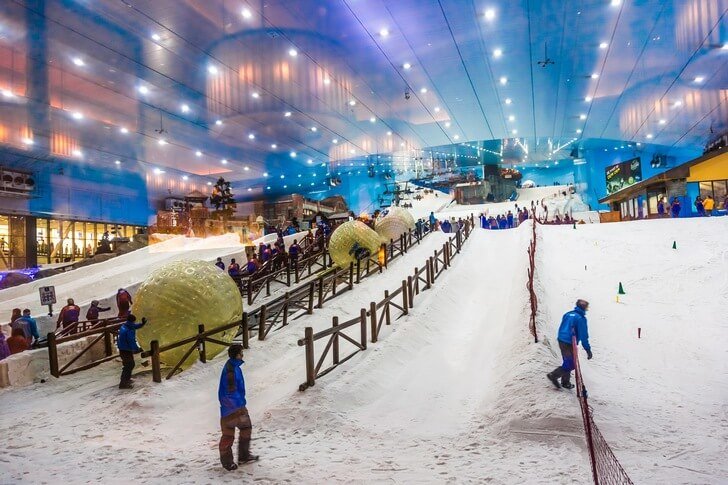 Горнолыжный комплекс Ski Dubai